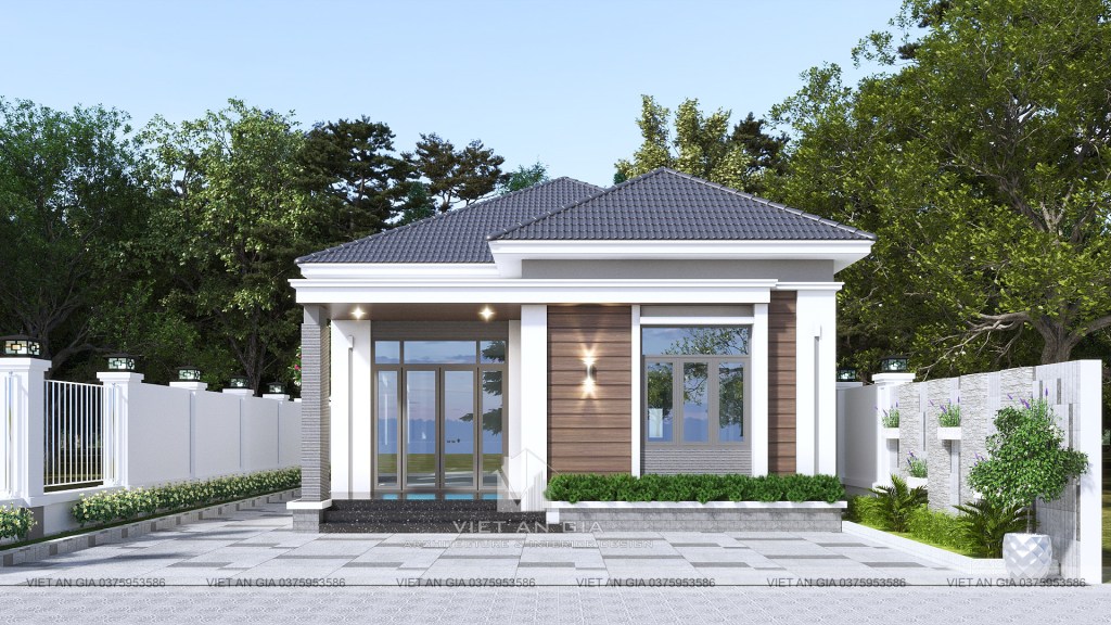 Mẫu Nhà Cấp 4 Mái Nhật Hiện Đại tại Vĩnh Phúc: Vẻ Đẹp Thanh Lịch và Tinh&nbsp;Tế