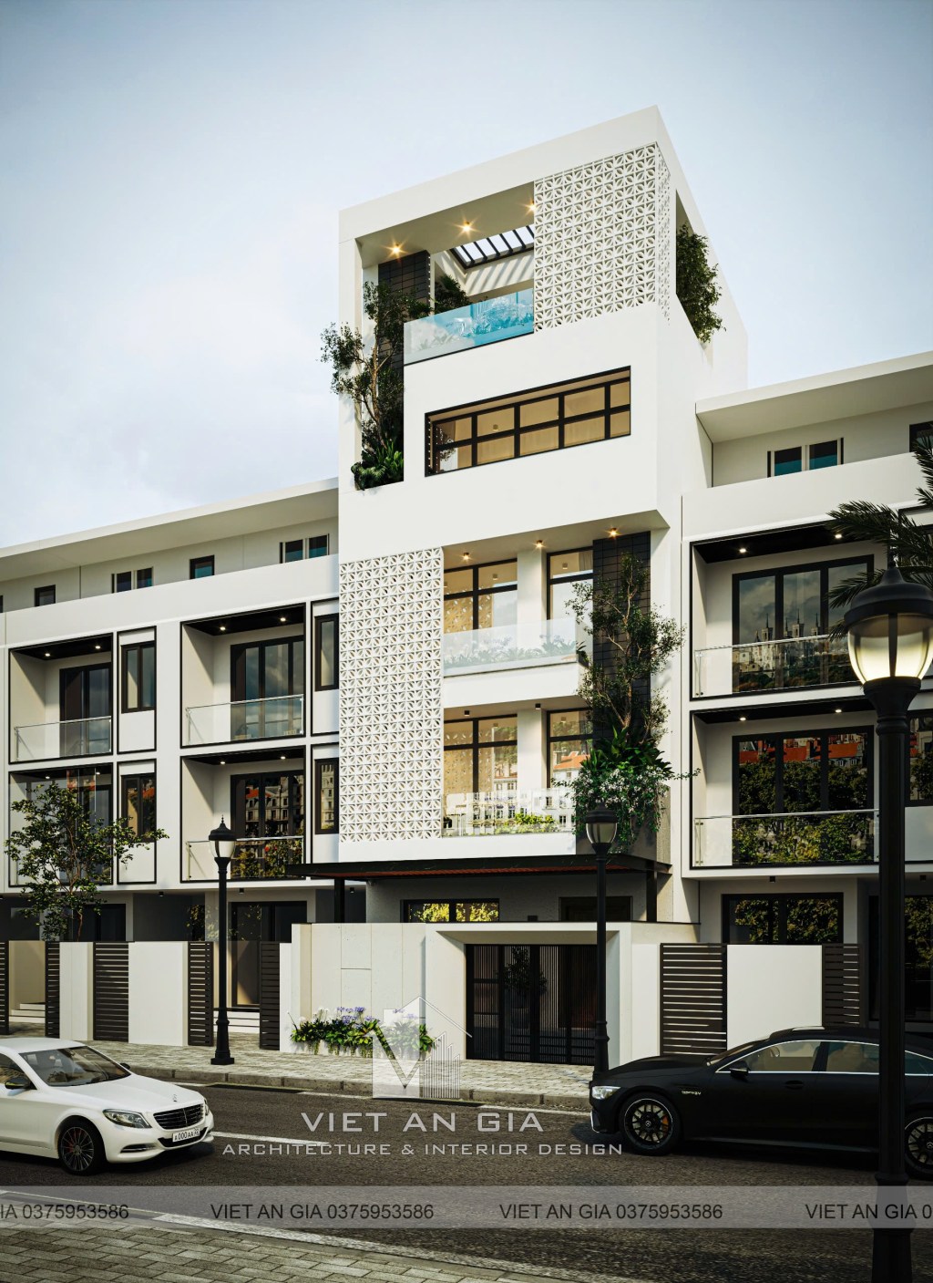 Thiết Kế Nhà Hiện Đại 4 Tầng – Không Gian Sống Đẳng Cấp tại Hà&nbsp;Nội